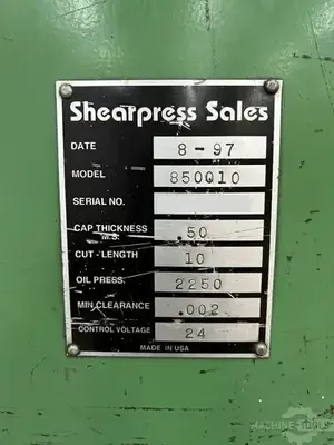 USED 1997 ACCURSHEAR 850010