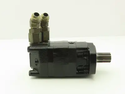 M+S MLHSYF250GJ4-04PS/D Hydraulic Motor 250cm³  4-Bolt Flange Spline Shaft