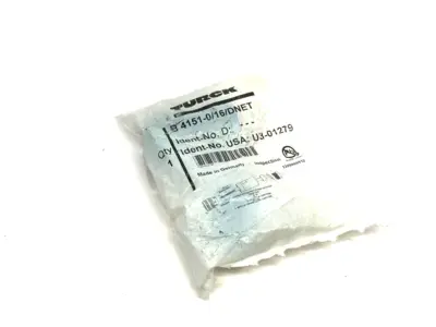 New | in-Stock Turck DeviceNet Field Wireable Connector 7/8" Electrical Fittings Michigan US | Maverick Industrial Sales #1400796
