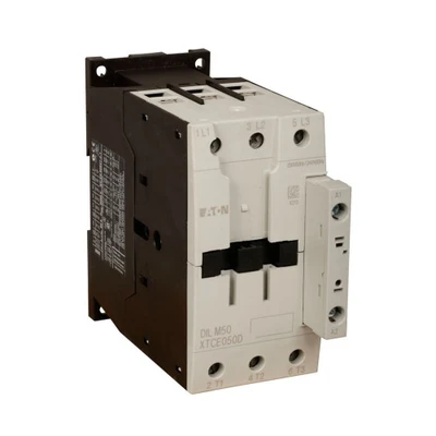 Eaton XTCE050DS1A IEC Contactor, 50A, Side-mounted, 110 Vac 50 Hz, 120 Vac [New]