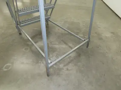 PW Platforms N/A Rolling Ladder 5 Step 14" Work Platform 50" Top Step