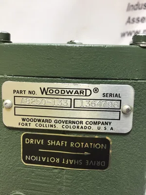 Woodward Governor A8250-133 Fuel Injection Pump Actuator