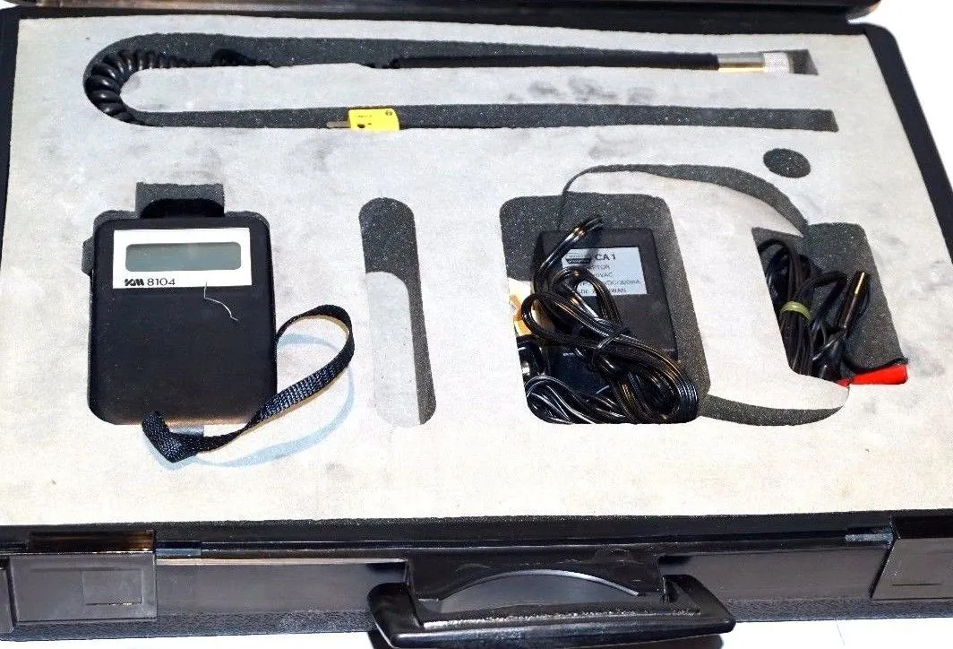 USED KANE-MAY 8104 THERMO HYGROMETER MEASURING KIT