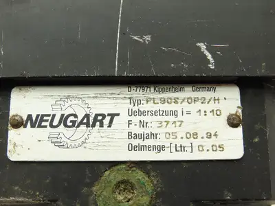 Neugart PL90S/0P2/H Planetary Gearbox Gear Head 10:1 Ratio 20mm Shaft