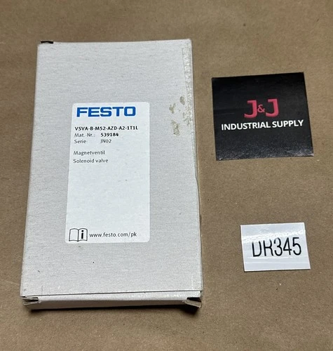 New | in-Stock Festo 539184 Valves/Fittings Indiana US | J&J Industrial Supply #512765