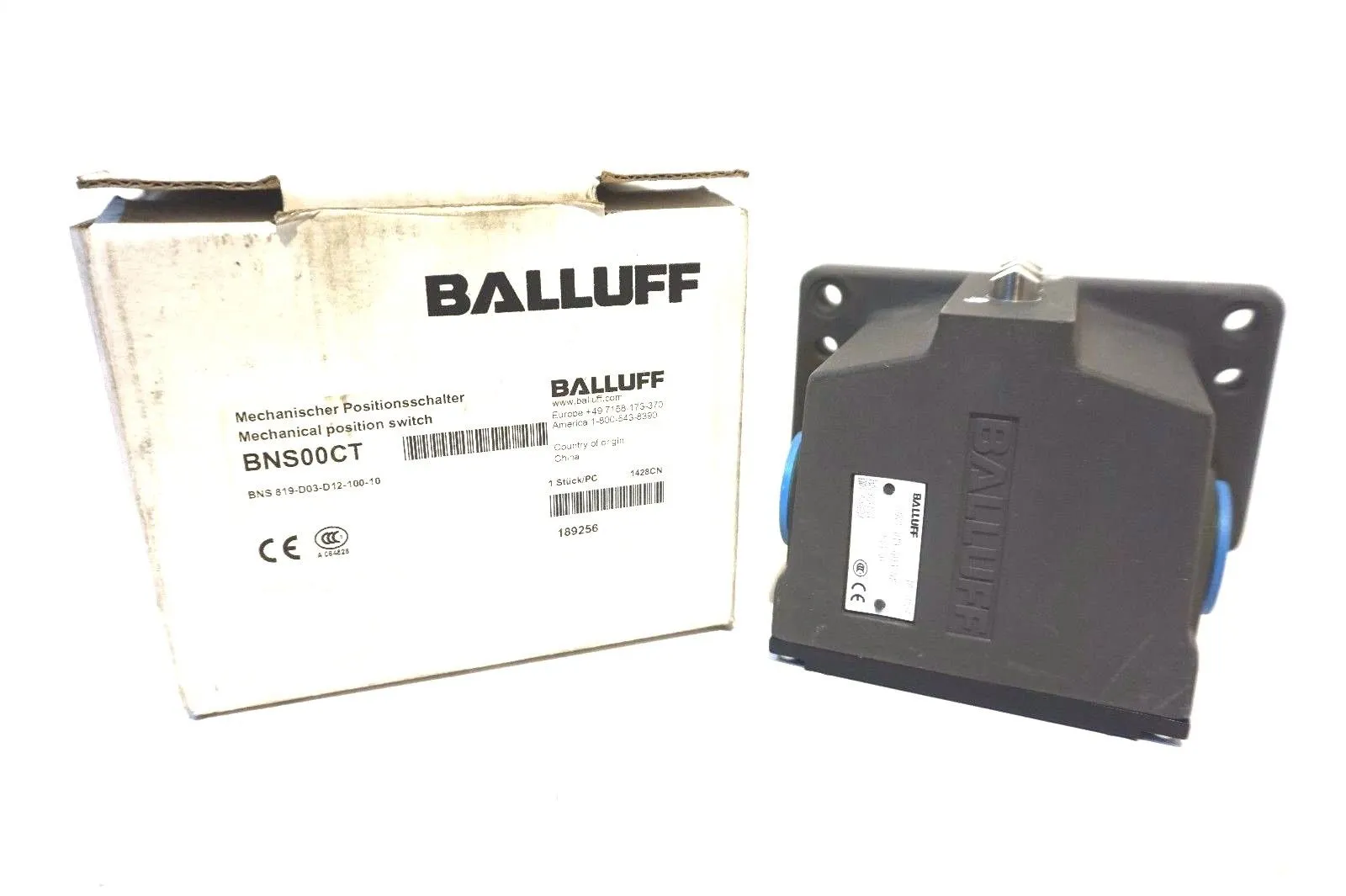NEW BALLUFF BNS 819-D03-D12-100-10 POSITION SWITCH BNS819D03D1210010