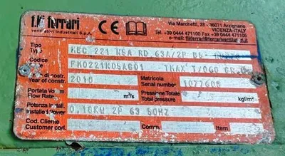 (2) Pieralisi FP 600 RS decanter centrifuges, SS.