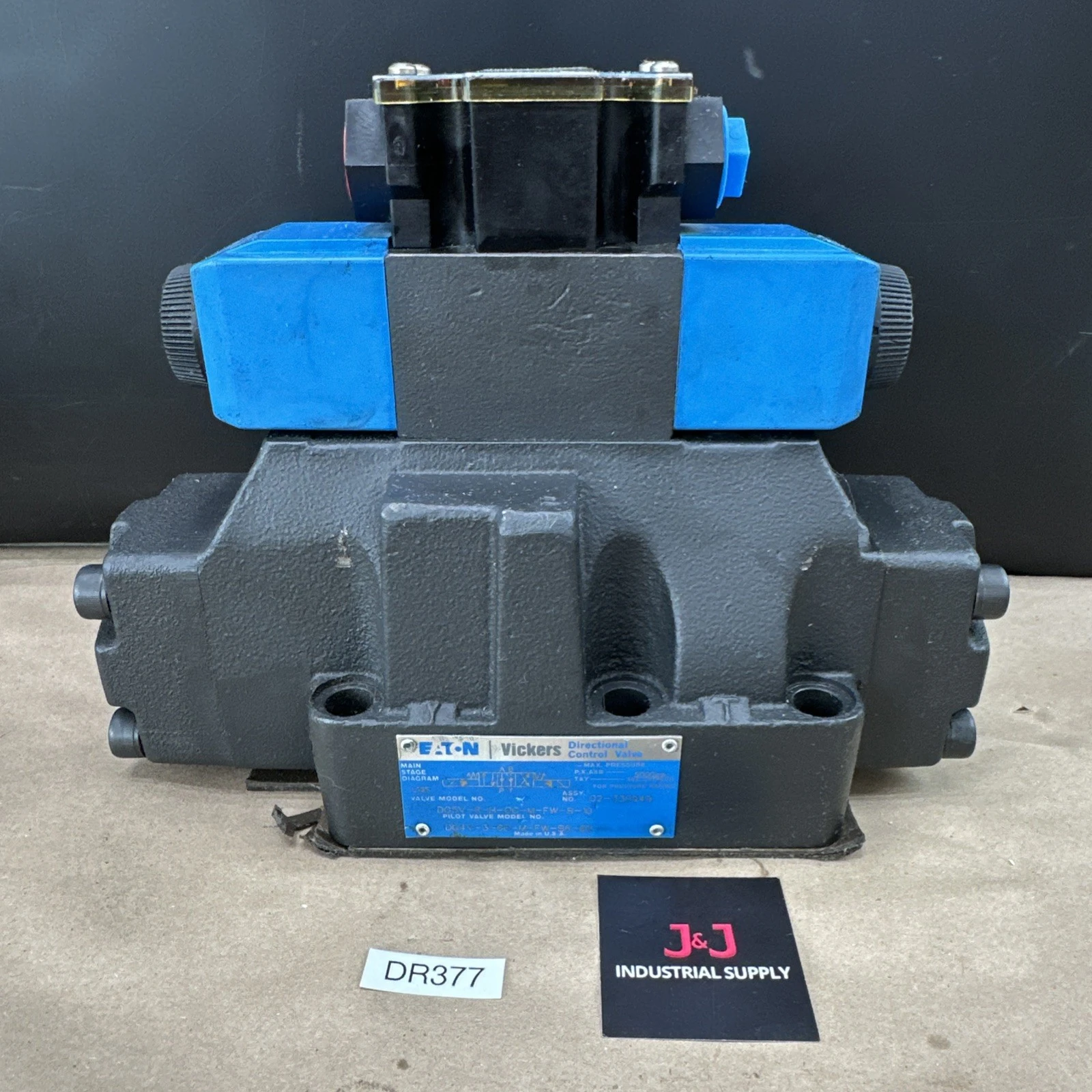 New | in-Stock Eaton DG5V-8-H-OC-M-FW-B-10 Valves/Fittings Indiana US | J&J Industrial Supply #1208955