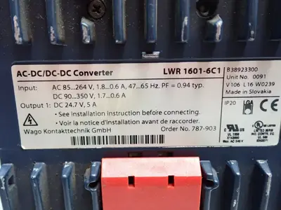 USED WAGO LWR16016C1