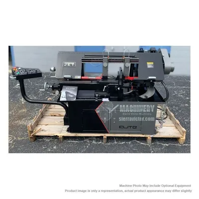New | in-Stock JET EHB-1018VMH Horizontal Band Saws Florida US | Sierra Victor Machinery #261665