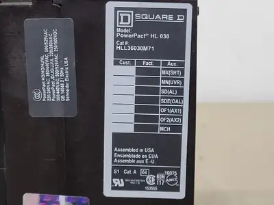 NEW SQUARE D HLL36030M71