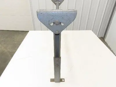 Automotion 36"W Conveyor Leg Stationary Floor Support 22" to 30"H Galvanized