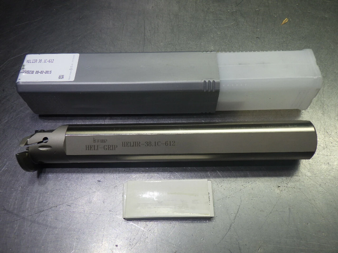 Iscar .236-.25" Coolant Thru Grooving Bar 1.5" Shank HELIIR 38.1C-612 (LOC1254B)