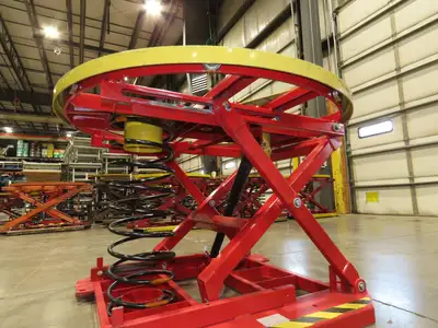 Southworth PP360-R4 Pallet Pal Positioner 1-Spring Level Loader Turntable 28"H