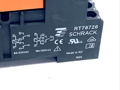 USED TE, SCHRACK RT78726