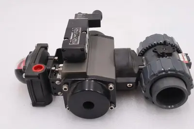 VALWORX 530175 AP075 PNEUMATIC ACTUATOR W/ 529102A SOLENOID 529910A VALVE #006-A
