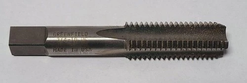 New HSS High Speed Steel Tap GH3 HS Greenfield 3/4-10 NC USA
