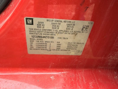 Used 2017 GMC 2500HD WITH A 6.0L V8 OHV 16V FFV ENGINE. Pickup Trucks Michigan US | Miedema Asset Management Group #1437091