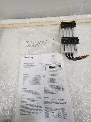 SIEMENS FBS6572 FAST BUS ADAPTER SHOE
