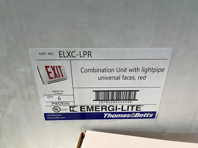 USED THOMAS & BETTS ELXCLPR