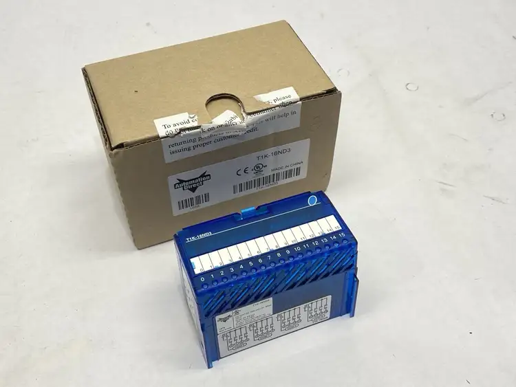Used AUTOMATION DIRECT TERMINATOR I/O INPUT MODULE 16 POINT PLC Input & Output Michigan US | Maverick Industrial Sales #1088870