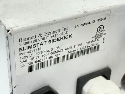 Used Bennett & Bennett 4011716 Cleanroom Supplies Michigan US | Maverick Industrial Sales #1467990