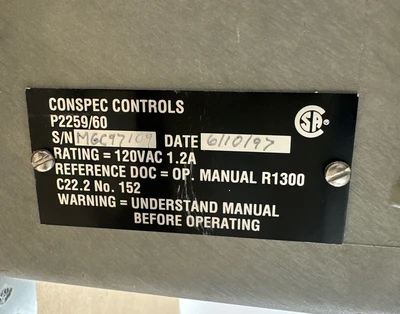 USED CONSPEC P2259