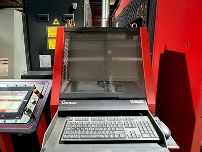 Used AMADA ENSIS 3015 AJ FIBER Laser Cutters Illinois US | Machine Factory Outlet #1262738