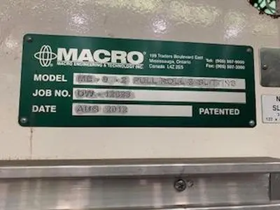 USED 2012 MACRO ENGINEERING ME-0-2