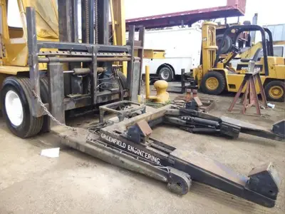 Used CATERPILLAR V225B FORKLIFT Internal Combustion Forklifts: Pneumatic Tire Florida US | USA Transequipment #1542624