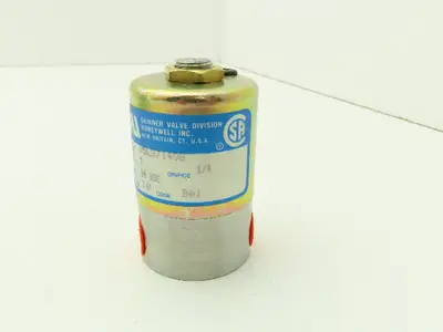 Honeywell Skinner V5L37140 Solenoid Valve 2-Way (NC) 5 PSI  - No Coil  LOT OF 3