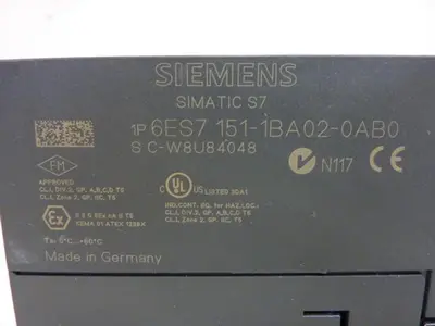 USED SIEMENS 6ES7 151-1BA02-0AB0