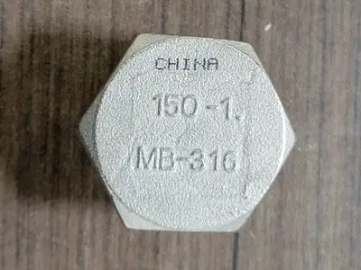 1" Plug MPT MB-316 (Bag of 12)
