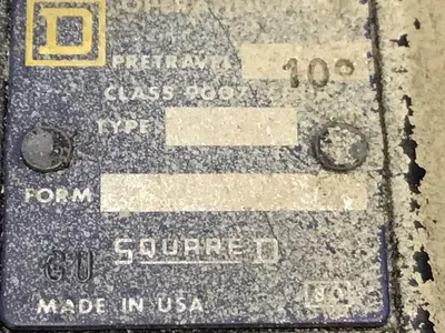 USED SQUARE D 9007-AEQ2699