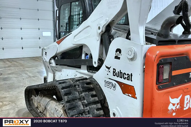 Used 2020 BOBCAT T870 Compact Track Loaders Michigan US | Proxy Equipment #1378054