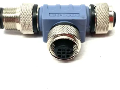 USED TURCK EUROFAST DEVICENET™ CABLE CONNECTOR TEE M12 E9003