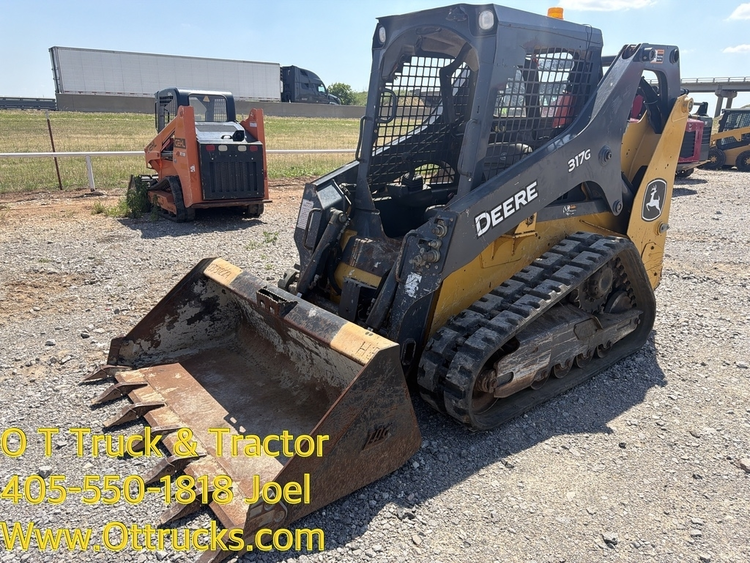 Used 2021 JOHN DEERE 317G Skid Steer Loaders Oklahoma US | OT Truck & Tractor Sales #1383492