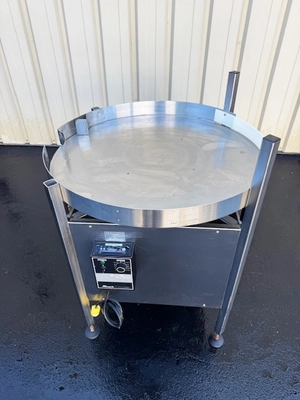 R.E.R Services 36-Inch Rotary Accumulation Table