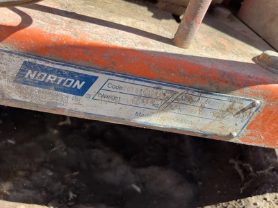 USED NORTON C13P18 CONCRETE SAW