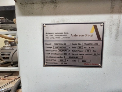 2023 ANDERSON Spectrum M48 3 Axis CNC Routers | Complete Cutting Solutions (6)