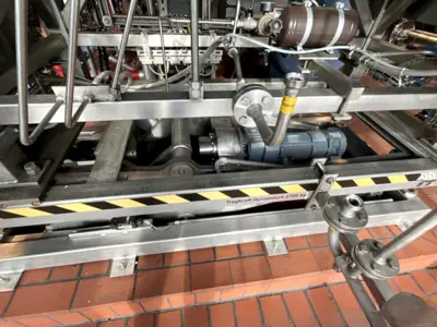 Heinkel HF 600.1 Inverting Filter centrifuge, 316L SS.