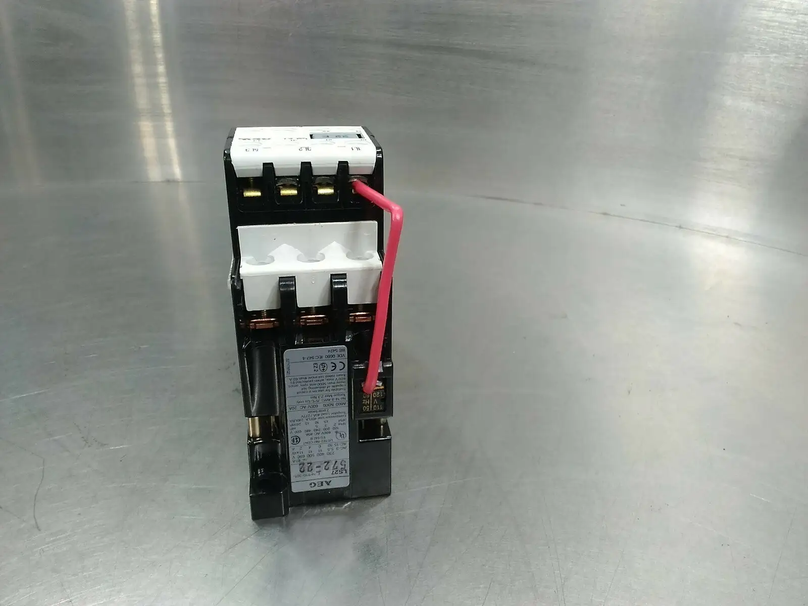 AEG MOTOR CONTROL CONTACTOR LS27-572-25 STC4