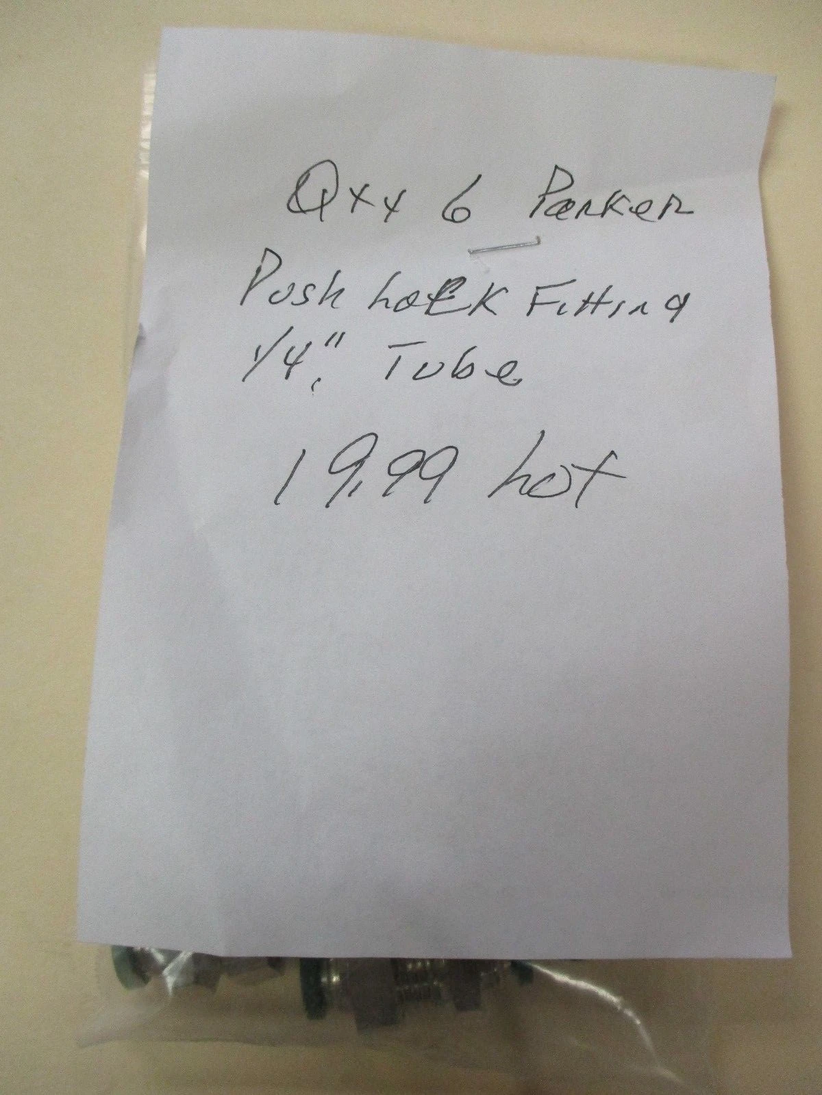 USED Parker Does Not Apply