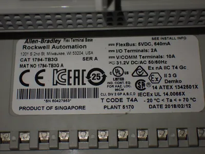 NEW ALLENBRADLEY 1794TB3G