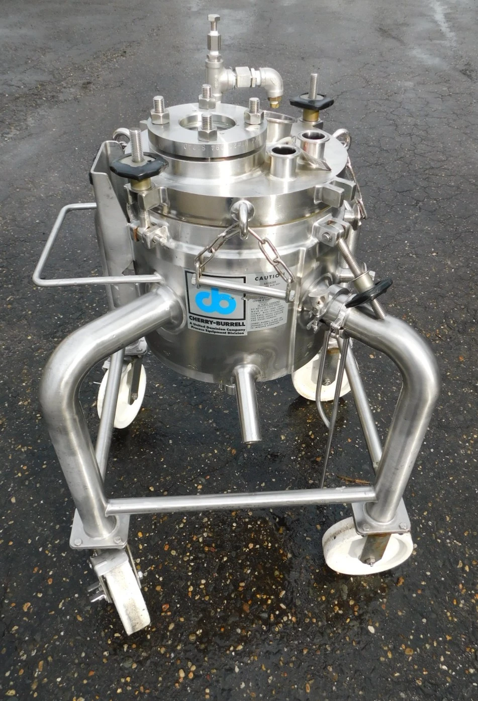 USED CHERRY BURRELL REACTOR 5 GALLON
