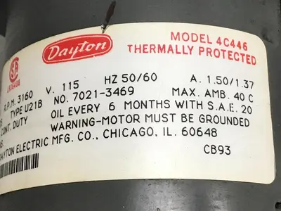 USED DAYTON 4C446