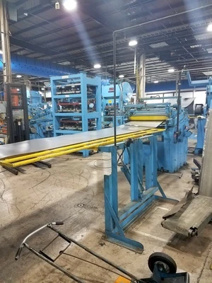 18 Stand x 1-1/2" x 40" Bradbury Dual Head Rollforming Line