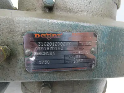 Reliance P56X3002N-NU Gearmotor 60:1 Dodge Reducer 29rpm 1/3Hp 230/460V 56C RH