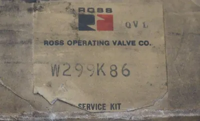 NEW ROSS W299K86 SERVICE KIT