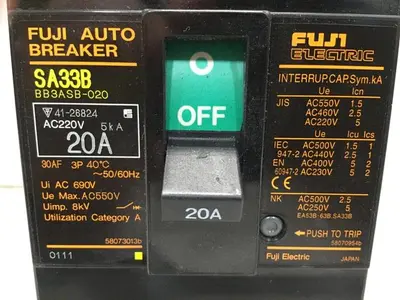 USED FUJI ELECTRIC SA33B-20
